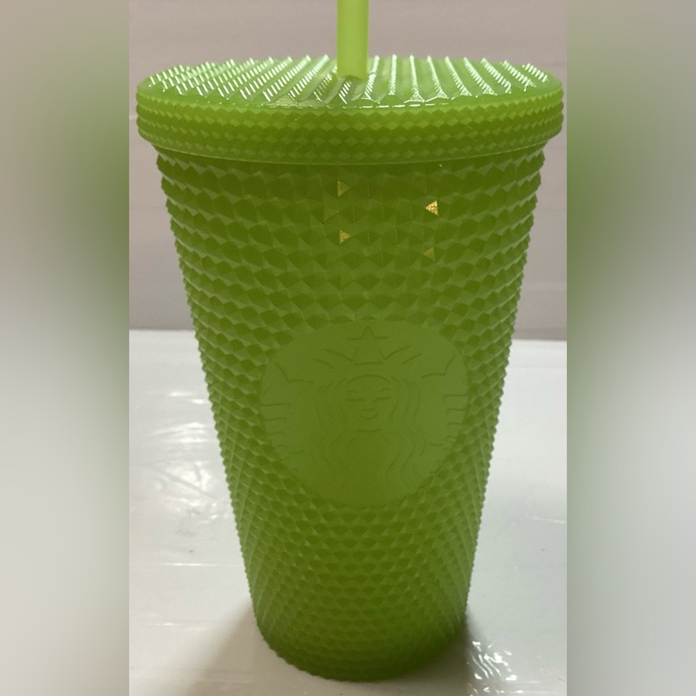 Starbucks Green Tumbler with Straw